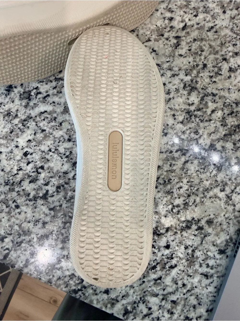 lululemon athletica Cream Canvas Low-Top Sneakers size 8 - Picture 8 of 14
